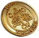 2-tone with imitation gold plate