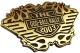 2-tone with antique gold plate