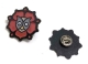 soft enamel with black dye plate