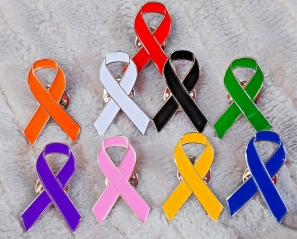 cancer awareness lapelpin