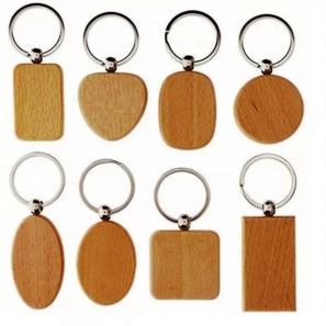 wooden keyrings