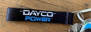 dye-sublimation printed fabric wristband keyrings