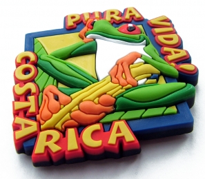 3-d soft pvc fridge magnet