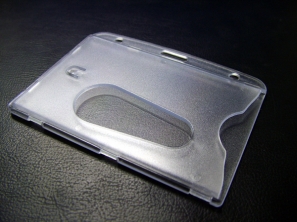 closed face rigid card holders (supplied in multiples of 50)