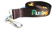 dye sublimation printed rPET lanyards