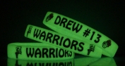 silicon wristbands - glow-in-the-dark